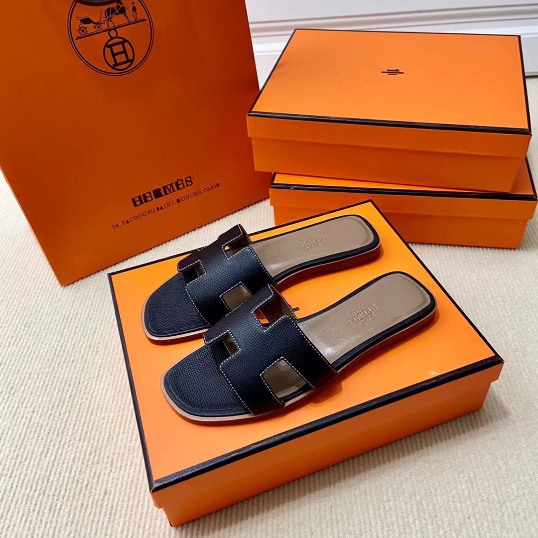 에르메스 올수공 오란 슬리퍼 샌들 앱송 61